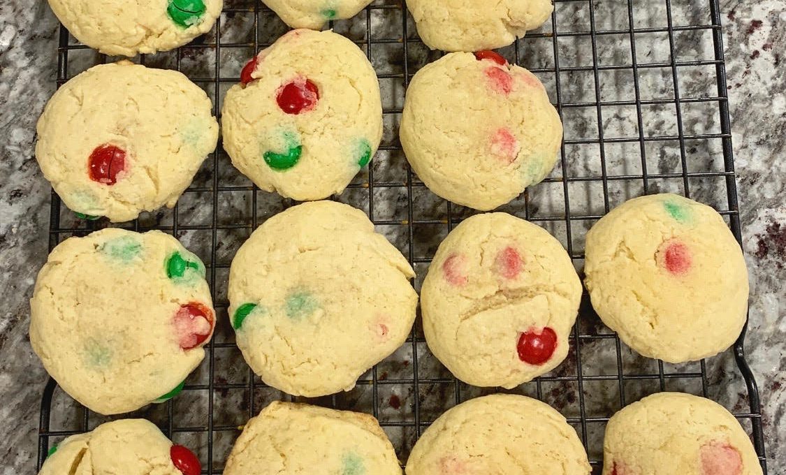 M&M Sugar Cookies