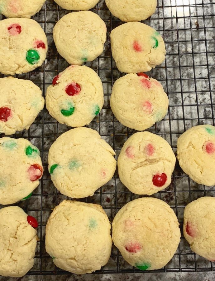 M&M Sugar Cookies