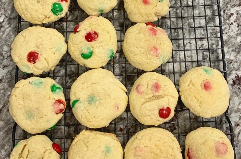 M&M Sugar Cookies