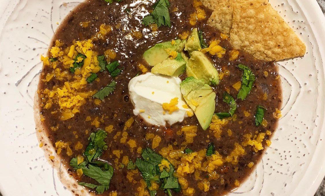 Spicy Black Bean Soup