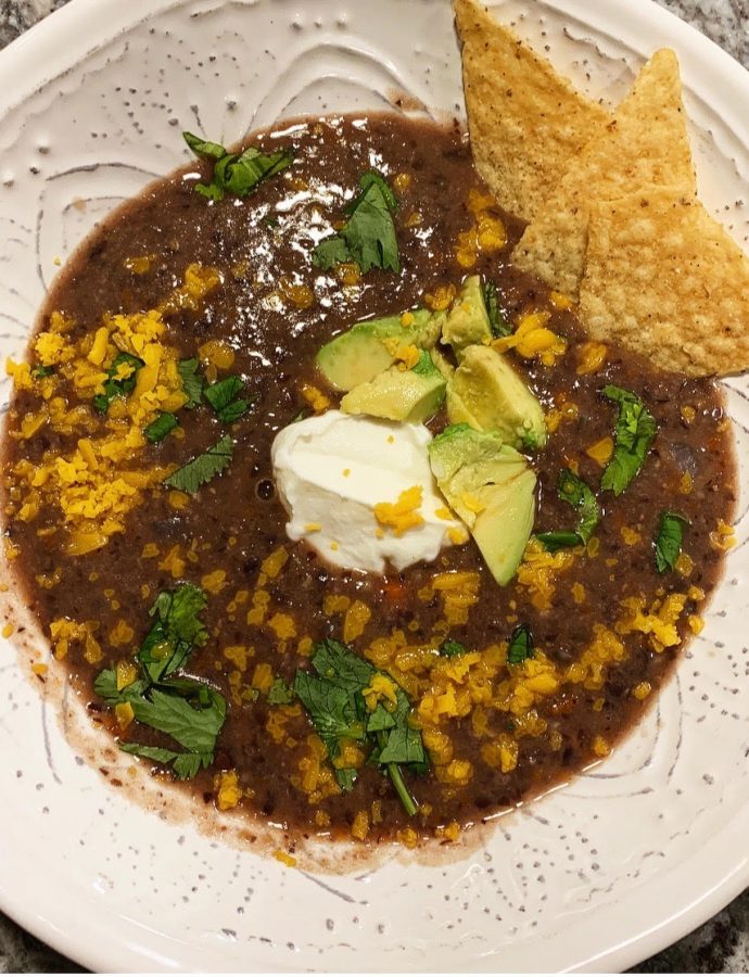 Spicy Black Bean Soup