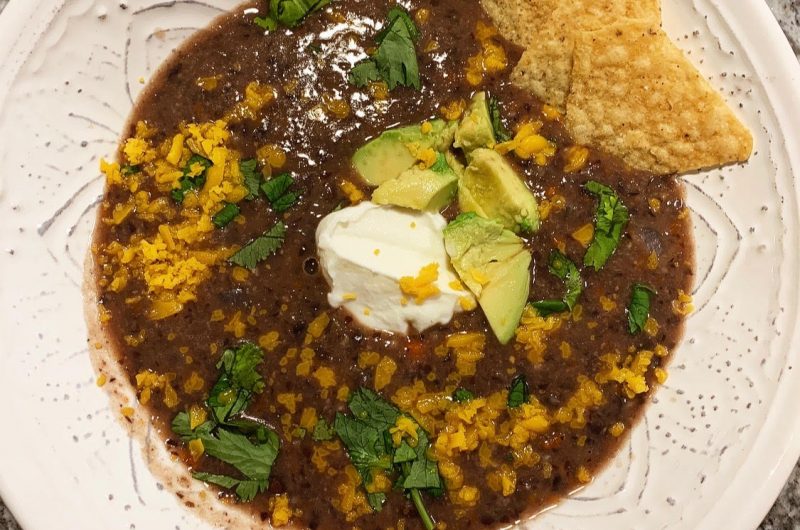 Spicy Black Bean Soup