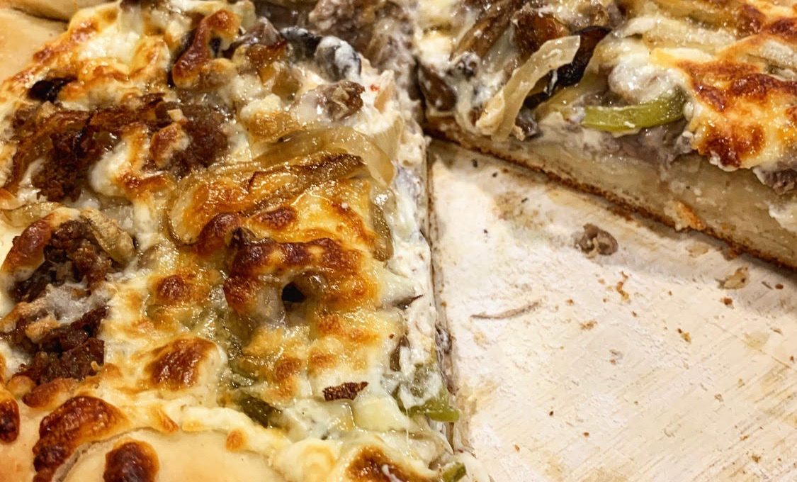 Philly Cheese Steak Pizza