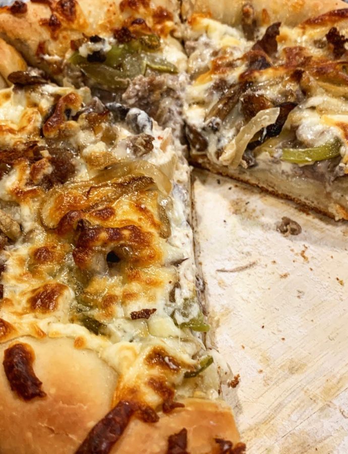 Philly Cheese Steak Pizza