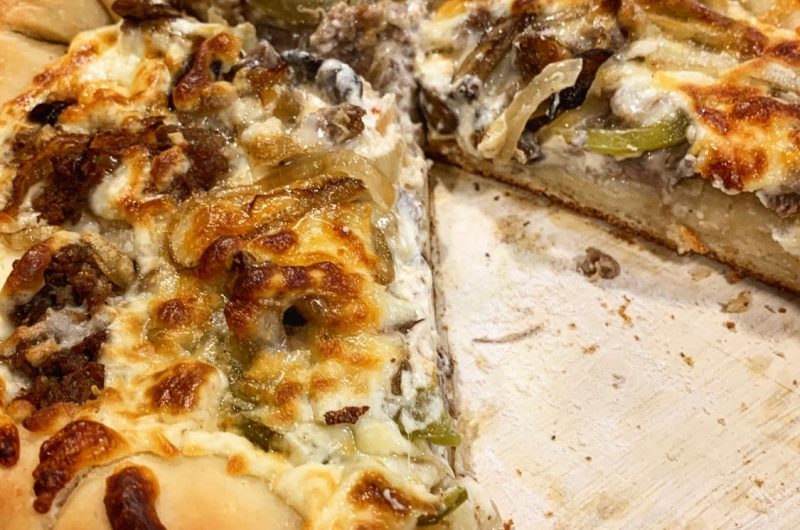 Philly Cheese Steak Pizza 