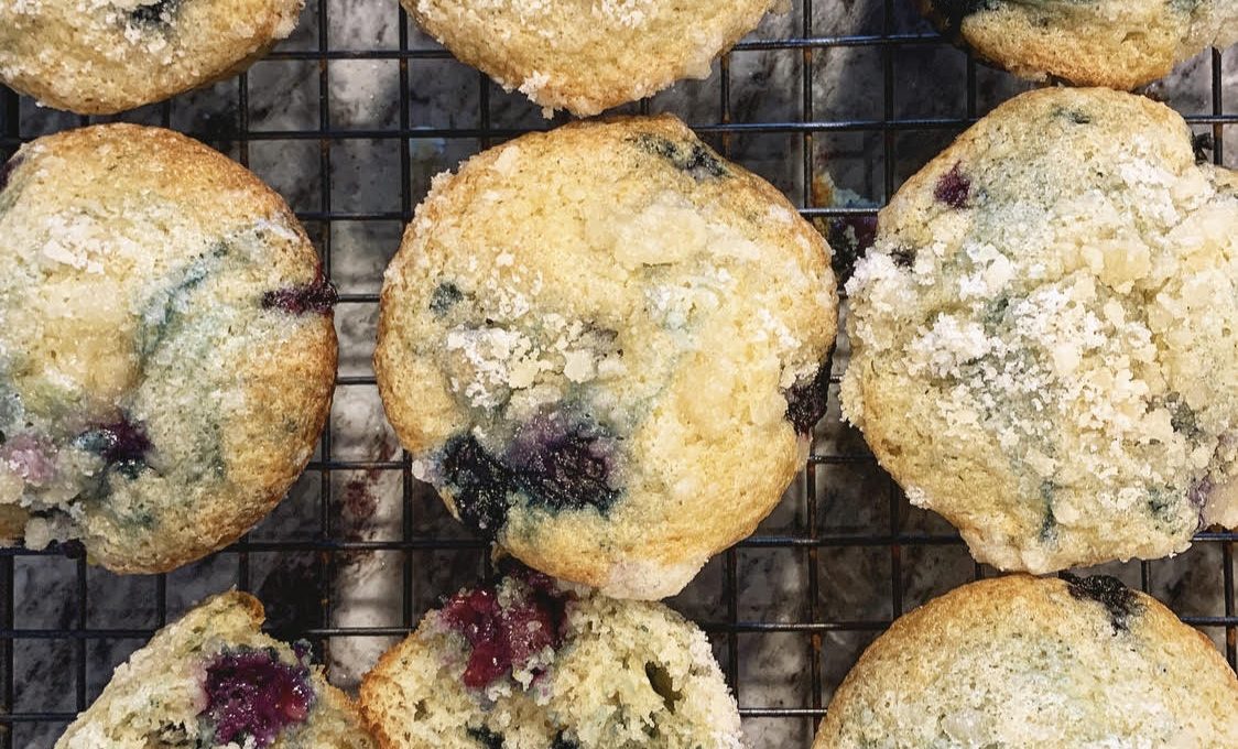 Homemade Blueberry Muffins