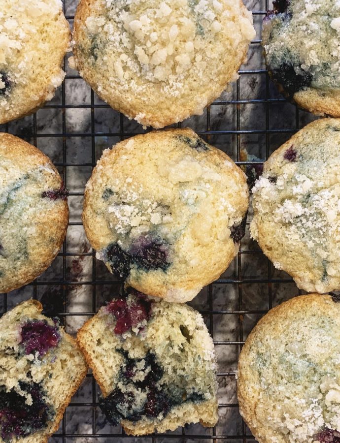 Homemade Blueberry Muffins