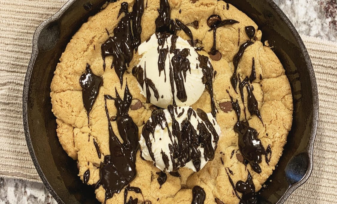 Chocolate Chip Skillet Cookie