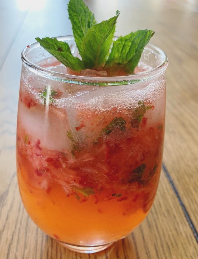 Strawberry Mint Moscow Mule