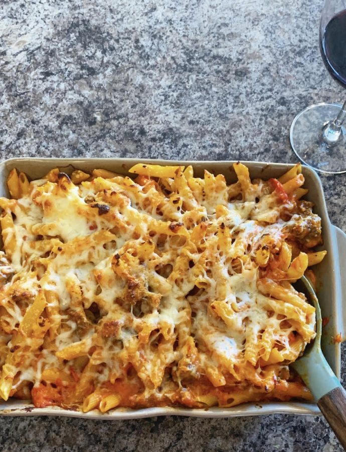 Baked Mostaccioli