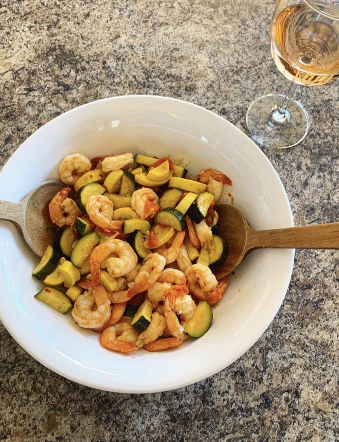 Summer Shrimp Stir Fry