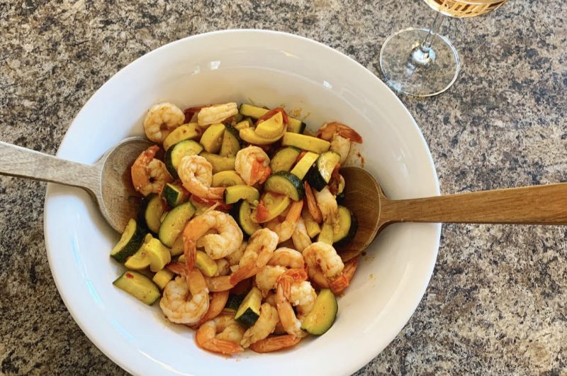 Summer Shrimp Stir Fry 