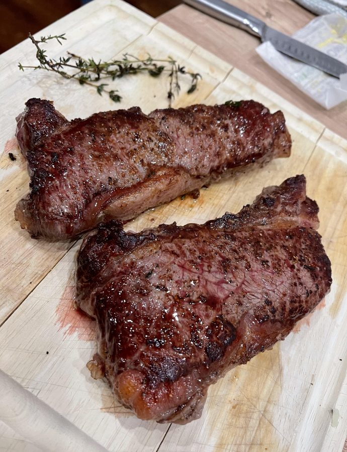 Garlic Thyme NY Strips